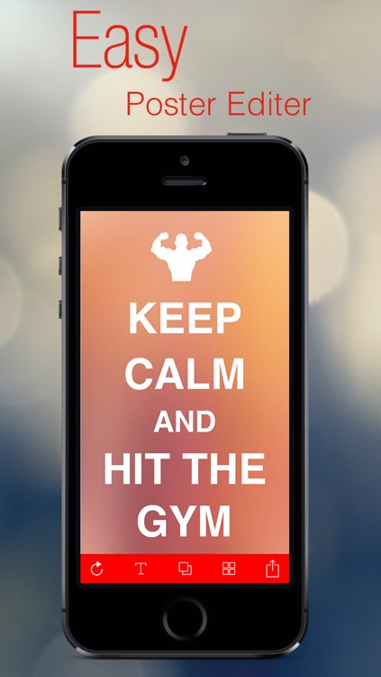 Keep Calm Poster Editor