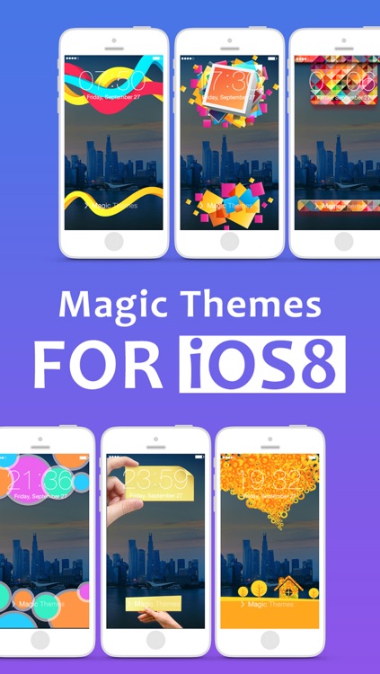 Magic Theme - Custom Lock Screen Themes & Wallpapers