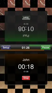 chess clock free iphone screenshot 1