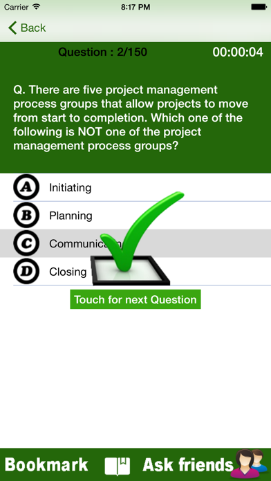 PMI CAPM MOCK screenshot