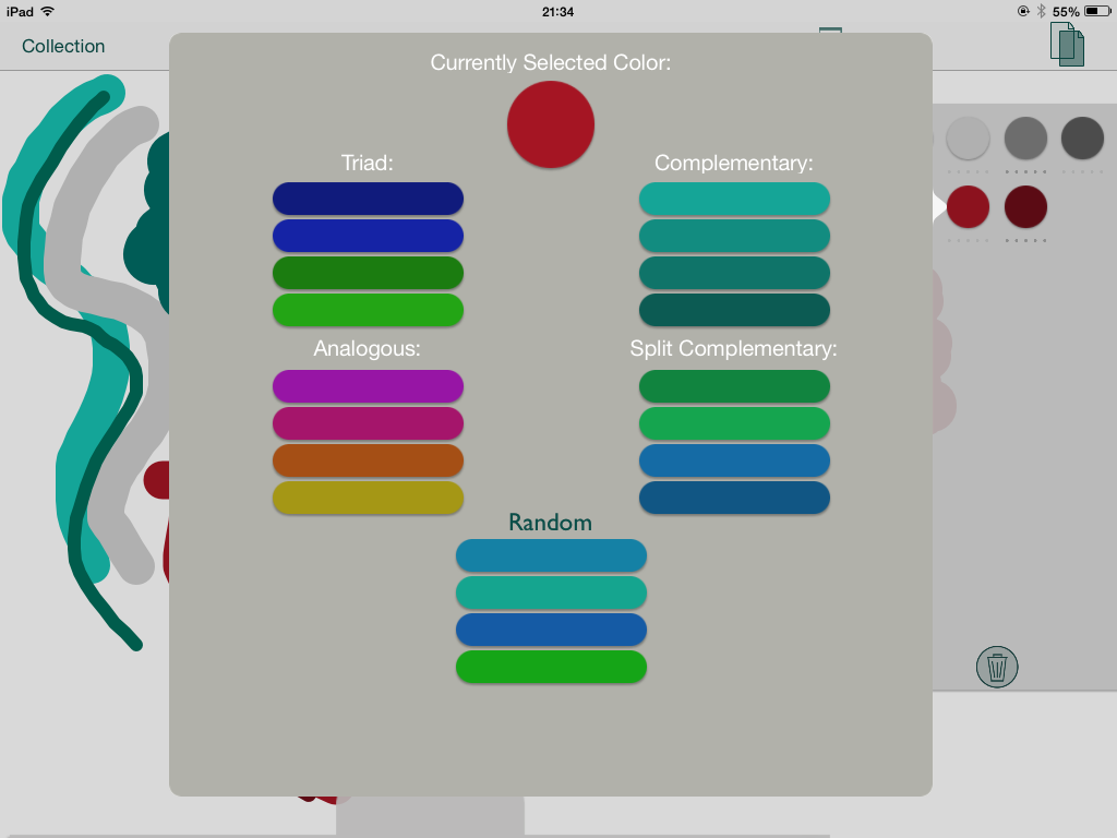 The Color App Lite - Color Palette Selection Tool