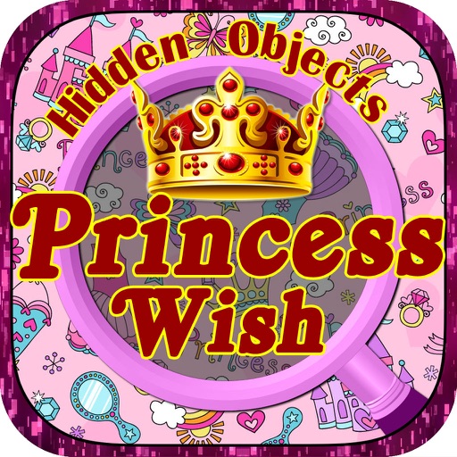 Hidden Objects:The Princess Wish app icon