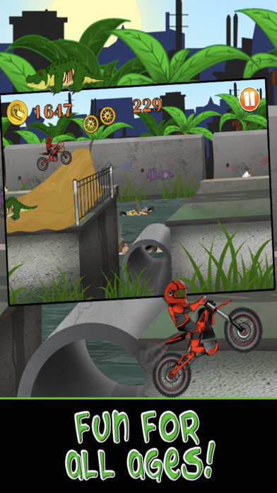 Screenshot #1 pour Ville Moto Bike Race: Escape Route Game - Pour iPhone & iPad édition