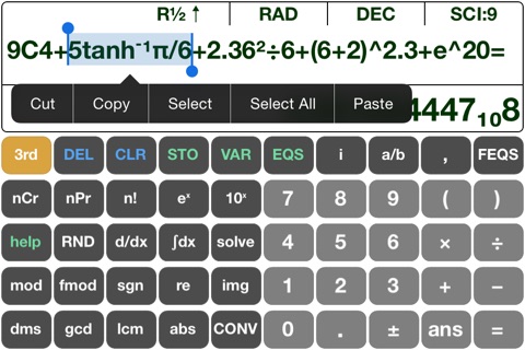 Scientific Calculator EQ7 Pro screenshot 2