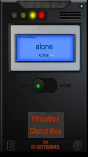 phenvox ghost box iphone screenshot 1