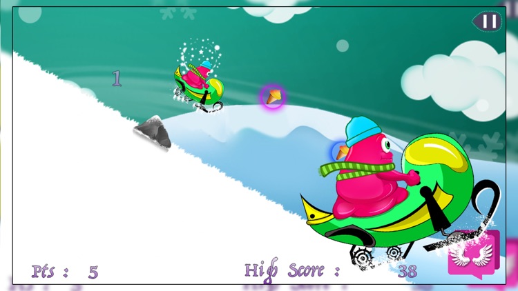 Ice Fun Free Valley : The Monster Snow Mobile Adventure - Free
