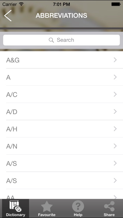 Technical Abbreviations