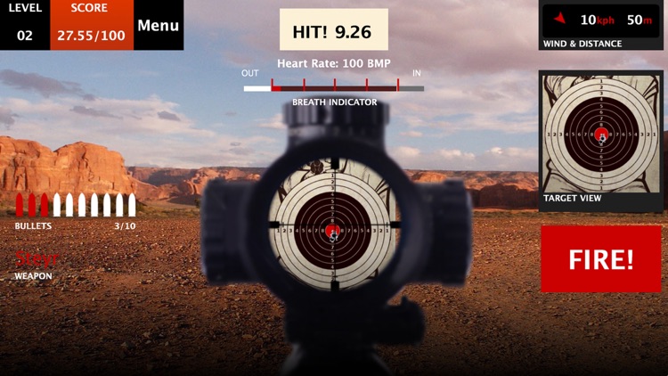 Canyon Shooting - a Real Shooting Range FPS Simulator