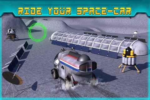 Space Moon Rover Simulator 3D screenshot 4