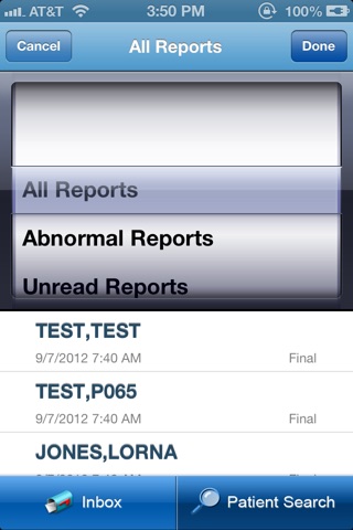 Sonic/AEL Mobile for iPhone screenshot 2