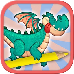 Livre de coloriage - color et peindre des dessins