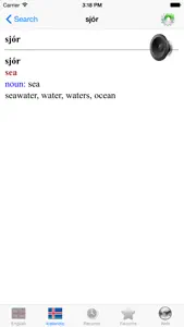 English Icelandic best dictionary translate - Enska íslenska besta orðabók þýðingar screenshot #4 for iPhone
