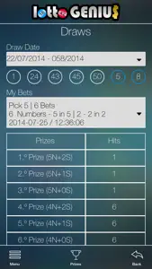 Lotto Genius - Master the numbers screenshot #4 for iPhone