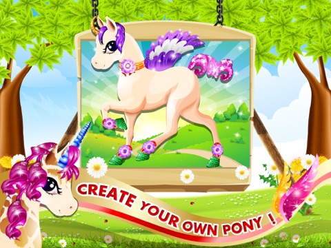 Screenshot #4 pour A Magic Pet Pony Horse World - Dress Up Your Cute Little Pony Free