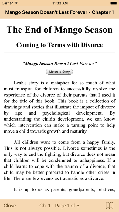 Divorce App iPhone screenshot 2 - Lifestyle app