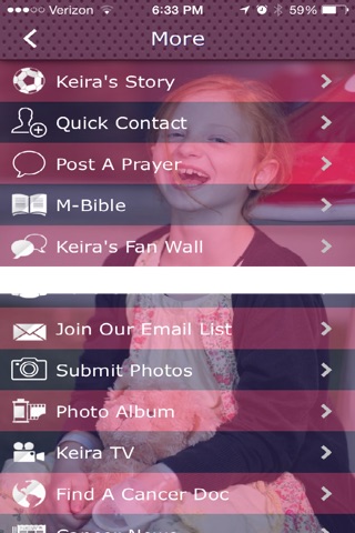 #KEIRASTRONG Mobile App screenshot 2