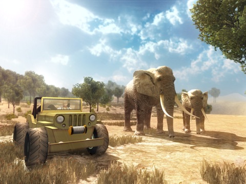African Safari Crazy Driving Simulator iPad screenshot