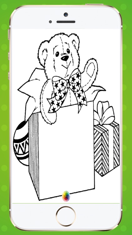 Coloring Book Teddy Bear