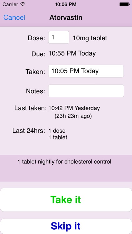 Medi-Prompt - Medication Reminder and Log screenshot-3