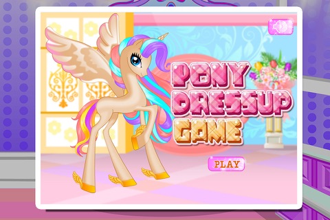 Pony dressup game screenshot 3