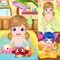 This amazing baby care game brings you the cutest baby fairy to take care of