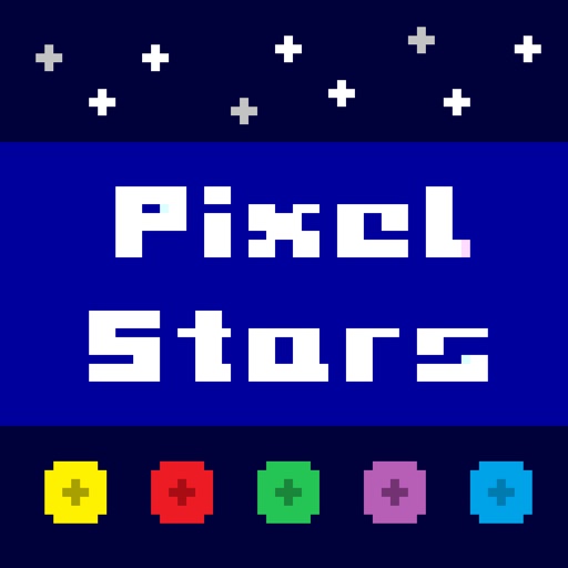 Pixel Stars Icon