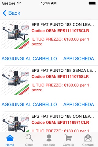 DiPa Sport - Ricambi Auto screenshot 2