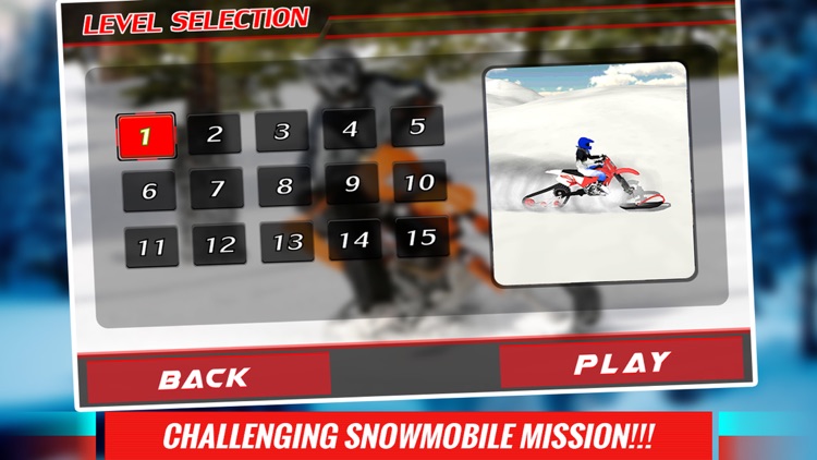 Extreme Snow Bike Simulator 3D - Ride the mountain bike in frozen arctic hills screenshot-4