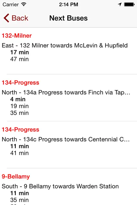 BusPal TO for TTC