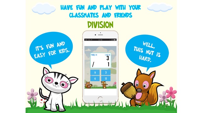 Division for Kids: Animal Flash Cards