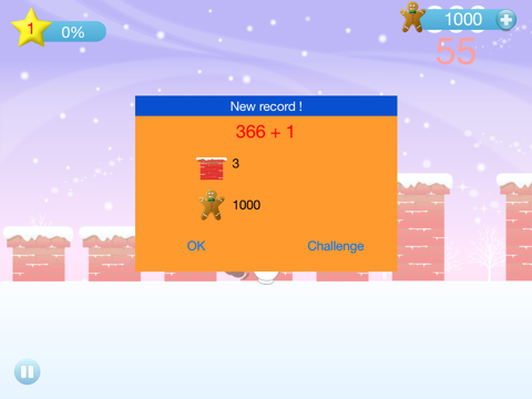 Aha Santa Jump iPad screenshot