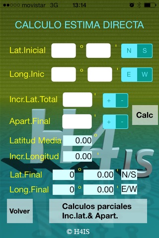 Calculadora de Navegacion Costera y Astronomica screenshot 4