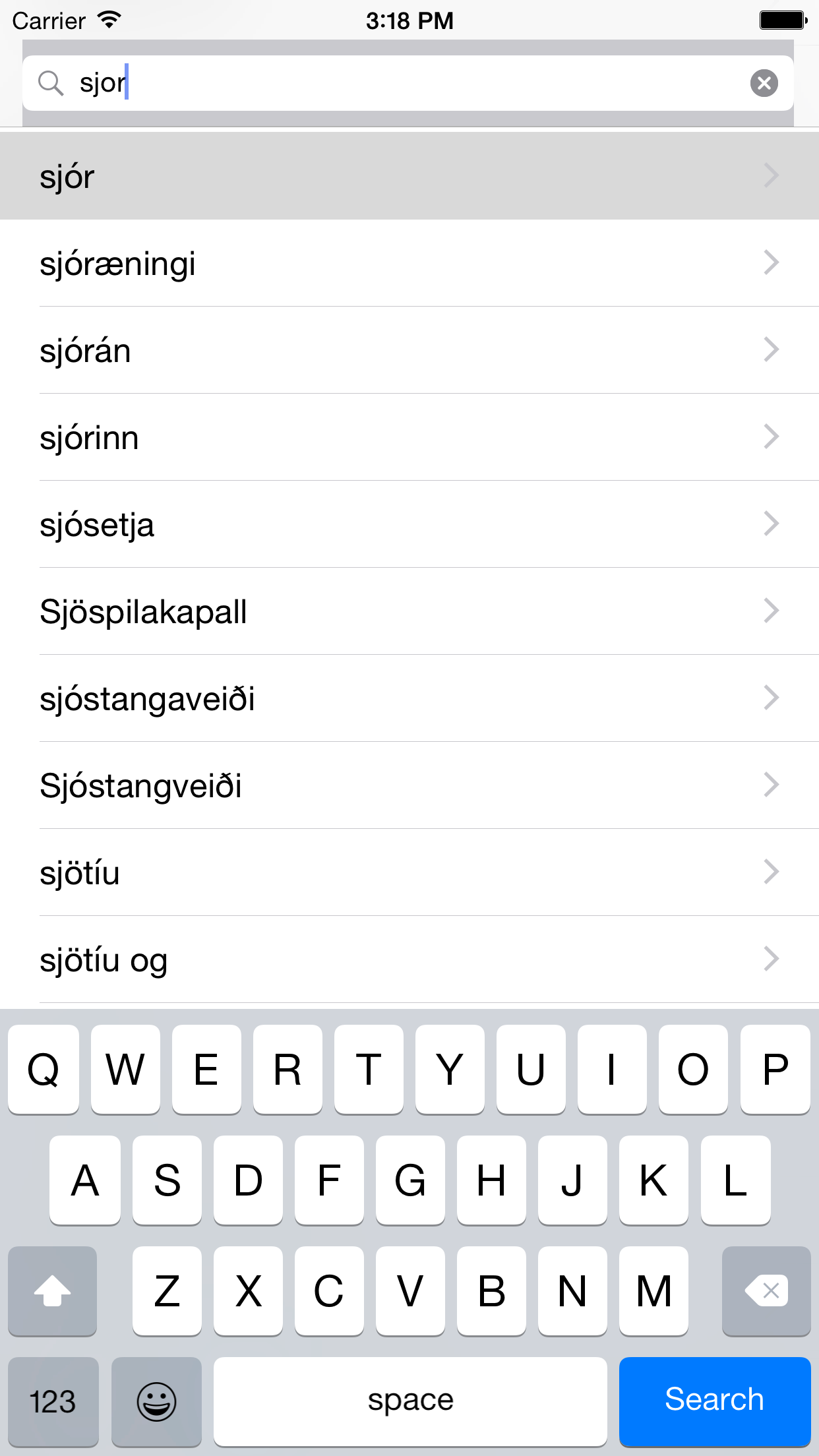 English Icelandic best dictionary translate - Enska íslenska besta orðabók þýðingar screenshot 5