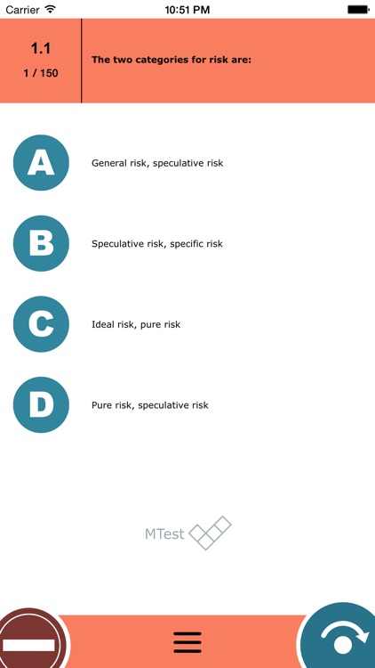 MTest: Life And Health Insurance Test
