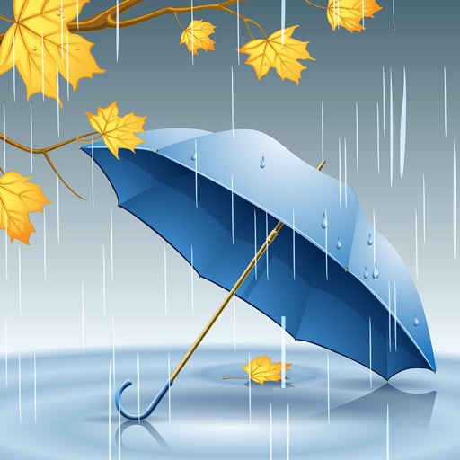 Rain Sounds-Natural raining sounds, thunderstorms, & rainy ambiance to help relax, aid sleep & focus icon