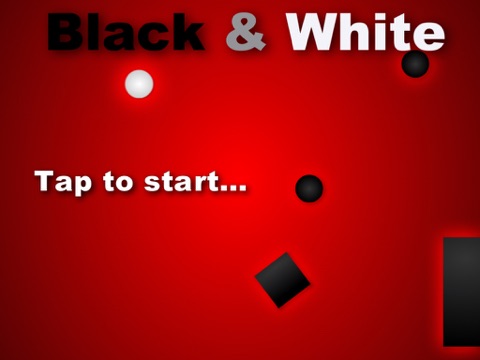 Black N White Game - impossible swype to move and avoid dark geometryのおすすめ画像1