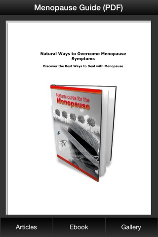 Menopause Guide - Natural Ways to Overcome Menopause Symptoms screenshot 3