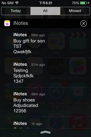 iNotes iOS8 Notification Reminders Alarmsのおすすめ画像2