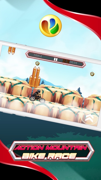 Action Mountain Bike Racing Game screenshot-3