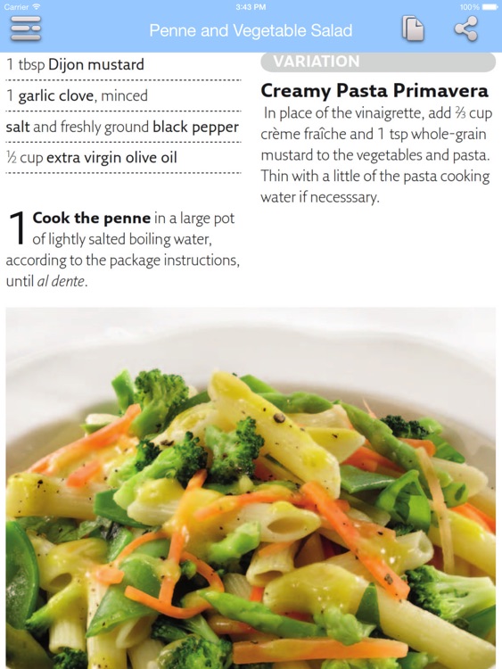 Low Calorie Recipes for iPad
