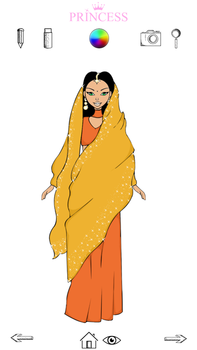 Screenshot #3 pour How To Draw: Princess