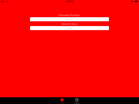 Screenshot #4 pour Miles Per Hour To Kilometers Per Hour – Speed Converter (mph to km/h)