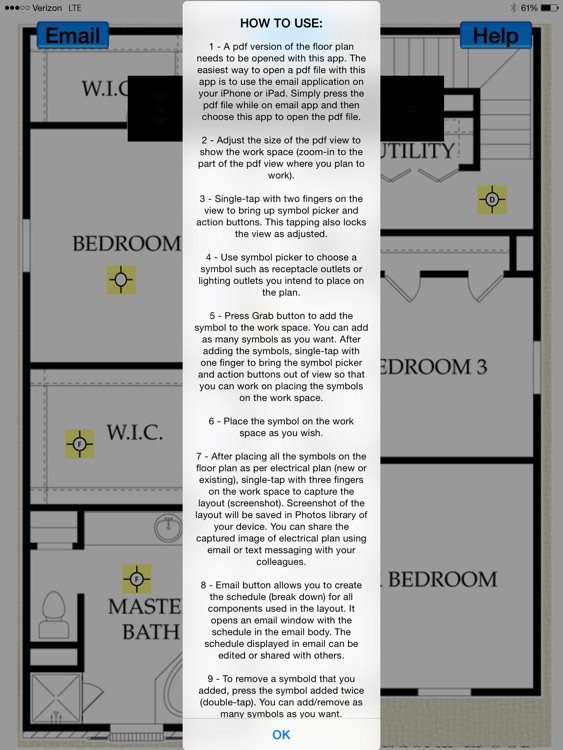 Electrical Layout Capture Assistant - iPad Edition