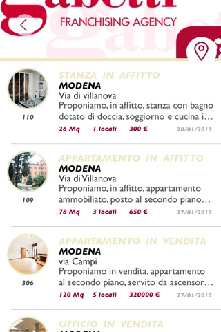 Gabetti Modena screenshot 2