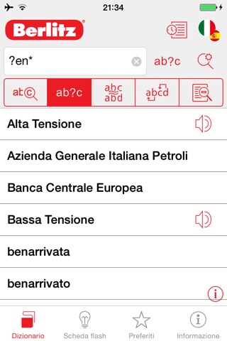 Italian - Spanish Berlitz Basic Talking Dictionary screenshot 4