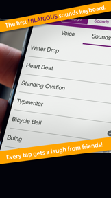 Keezi Keyboards Free - Your Funny Sound Bite.s Keyboard screenshot