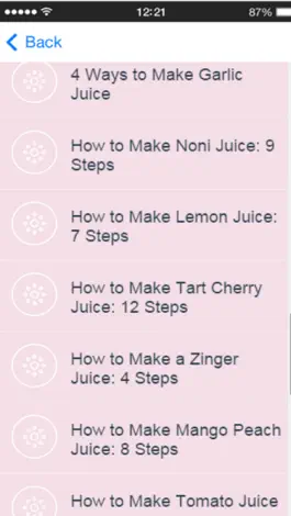 Game screenshot Juicing Recipes - Learn How to Make Juice Easily hack