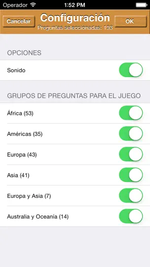 Captura de pantalla de Supongo Que Este Pais en iPhone 5