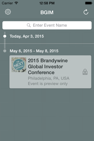 BGIM Investor Conference 2015 screenshot 2