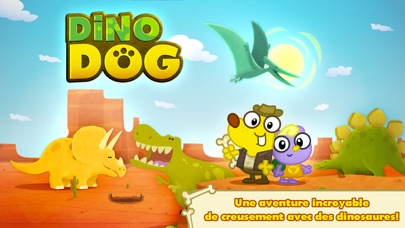 Screenshot #1 pour Dino Dog ~ Une aventure incroyable de creusement avec des dinosaures!